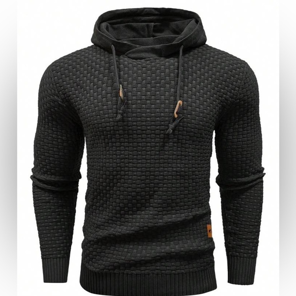 Modern hoody  detail Hooded Sweater men different size - Picture 2 of 4